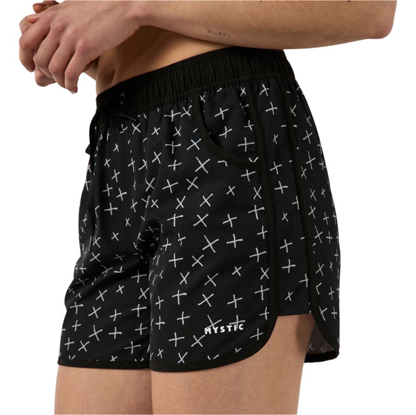 2025 Mystic Da Donna Tora Boardshorts 35127.250605 - Black